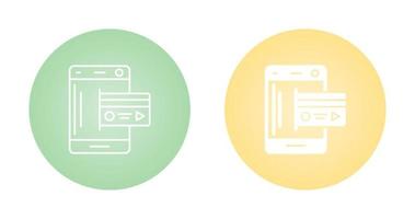 Mobile Money Vector Icon