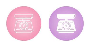 Weight Scale Vector Icon