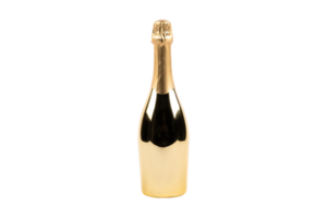 champagne flaska isolerat på en transparent bakgrund png