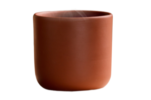 Castanho vaso isolado em uma transparente fundo png