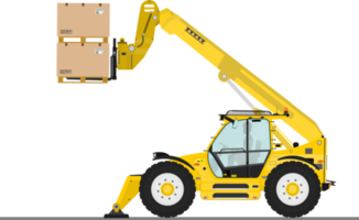 Non-rotating telehandler with outriggers. png