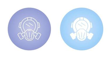 Gas Mask Vector Icon