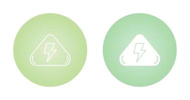 Electrical Hazard Vector Icon