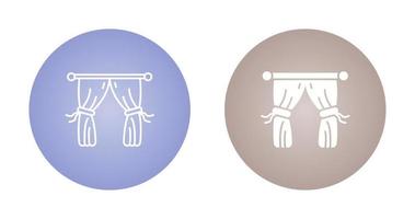 Curtains Vector Icon