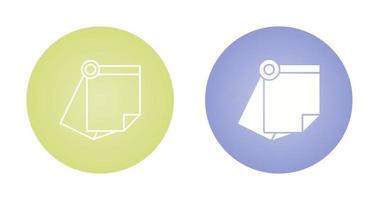 Sticky Note Vector Icon