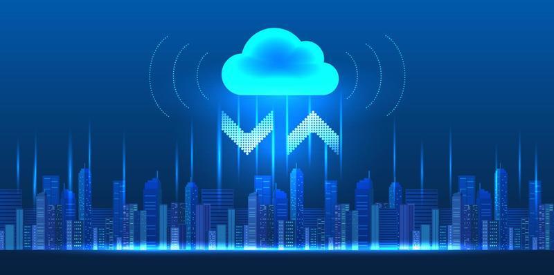 Smart technology for data storage and data transmission is a popular future system used in digital cities. by working through the cloud system It is a network that sends data all over the world.
