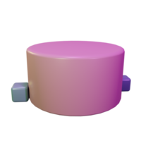 cylinder 3d framställa png