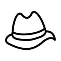 Floppy Hat Icon Design vector