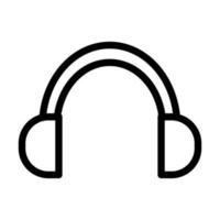 Earmuffs Icon Design vector