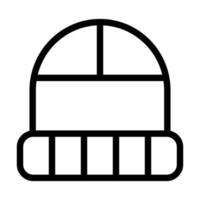 gorro de cocinero sombrero icono diseño vector