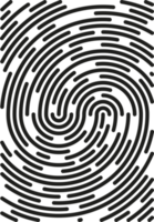 empreinte digitale identification symbole icône png