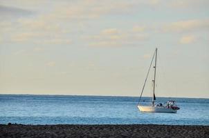 Scenic coastal view photo