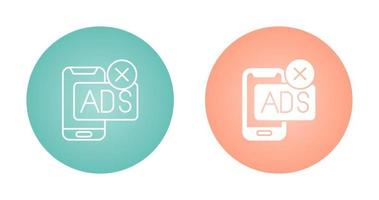 AD Block Vector Icon