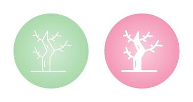 Dry Tree Vector Icon