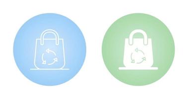 Eco Bag Vector Icon