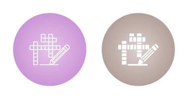 Crossword Vector Icon