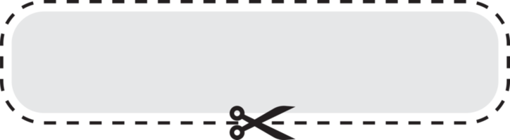 Scissors that cut coupon png