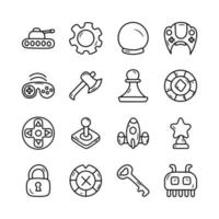 Gamification vector  Outline Icon Design illustration. gamification Symbol on White background EPS 10 File set 5