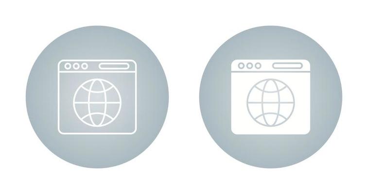 Browser Vector Icon