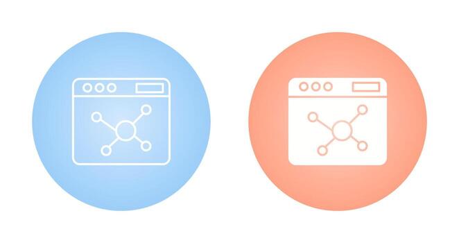 icono de vector de algoritmo