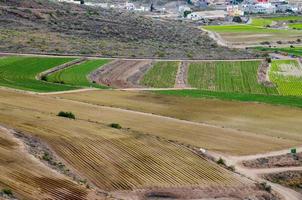 Scenic rural landscape photo