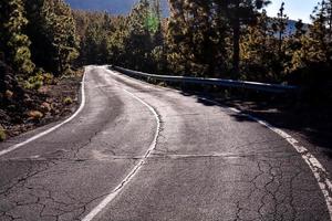 Road in the countryside photo