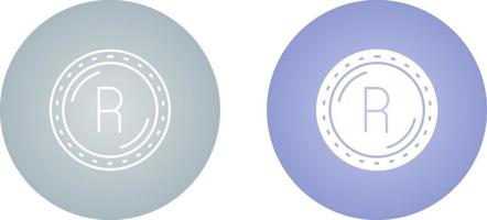 Rand Currency Vector Icon