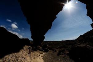 Natural rock arch photo