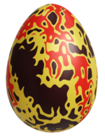 dorado Pascua de Resurrección huevo.pascua huevo modelo .Pascua de Resurrección huevo diseño 3d png