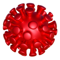 rojo sangre celdas individuales rojo célula virus. bacteriano infección ese causas enfermedades y dolencias.covid 19 virus rojo .3d .acortar Arte png