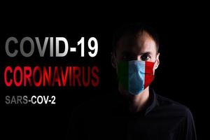 inscripción covid-19 en blanco antecedentes. mundo salud organización quien introducido nuevo oficial nombre para coronavirus enfermedad llamado covid-19 foto