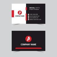 Creative Business Card Design vector