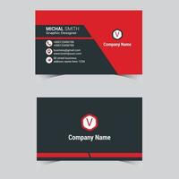 Creative Business Card Design vector