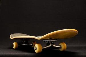 Skateboard close up photo