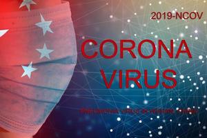 man wearing protective mask. New coronavirus 2019-nCoV from China photo