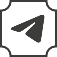 telegram logotyp ikon png