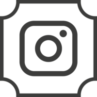 icône du logo instagram png
