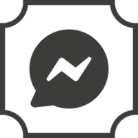 Mensajero logo icono png