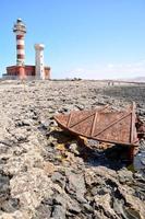 Lighthouse by the sea photo