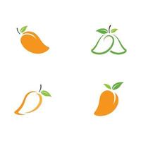 Mango vector logo icon