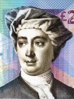 David Hume a portrait from Scotish money photo