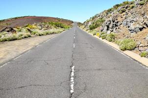 Road in the countryside photo