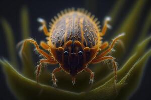 tick insect macro closeup photo