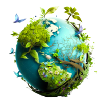 Earth Green Environmentally icon png