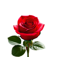 Red Rose Flower Blooming png