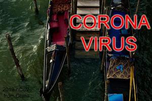 CoraonaVirus attack on china to italy concept. Corona virus spread on china. Now Coronavirus outbreak on Italy photo