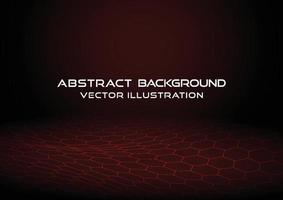 Abstract red line background vector illustration.