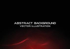 Abstract red line background vector illustration.