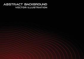 Abstract red line background vector illustration.