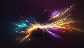 Gradient speed motion colorful background. photo